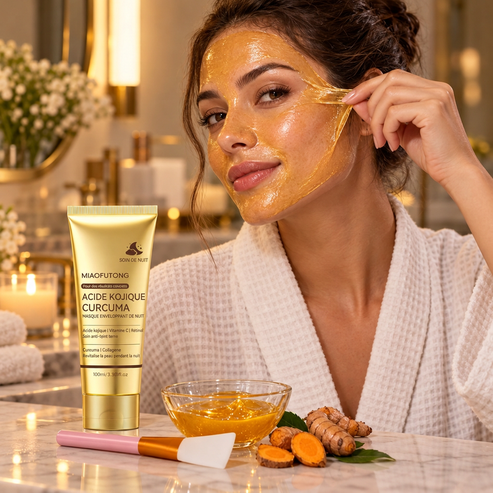 Masque de nuit Lumiève au curcuma