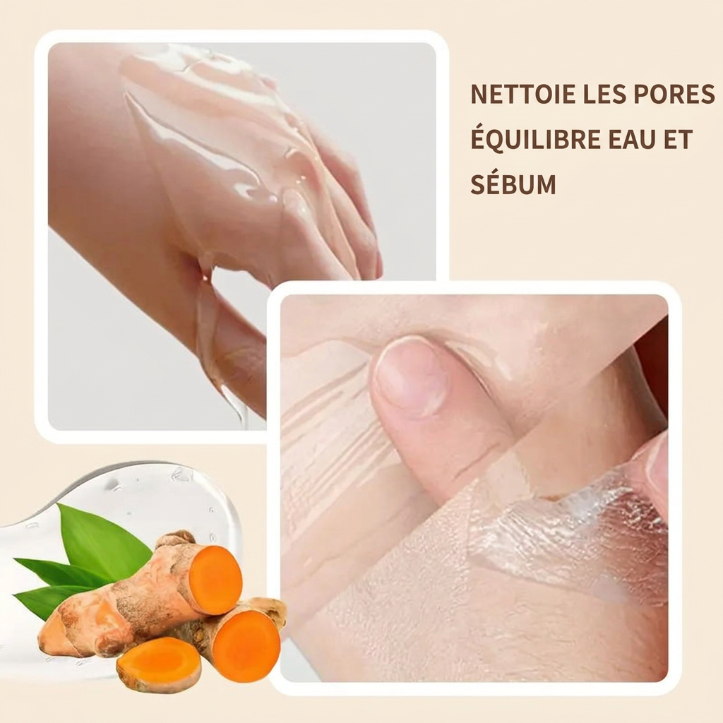 Masque peel-off qui nettoie les pores