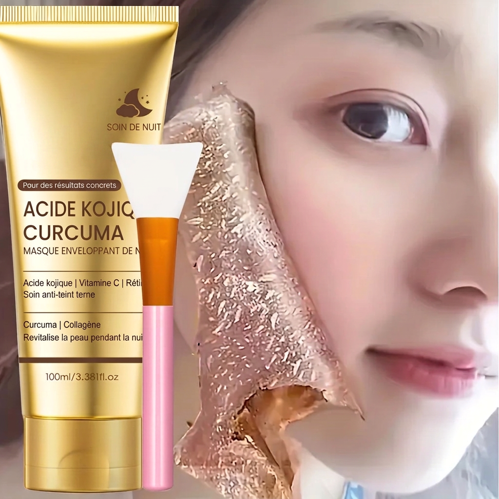 Film du masque peel-off retiré du visage