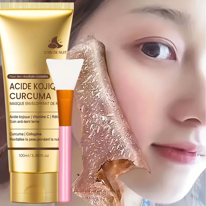Film du masque peel-off retiré du visage