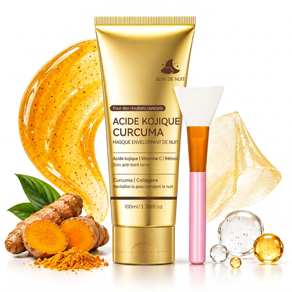 Tube du masque de nuit éclat au curcuma 100 ml