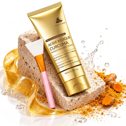 Masque peel-off éclat au curcuma et à la vitamine C